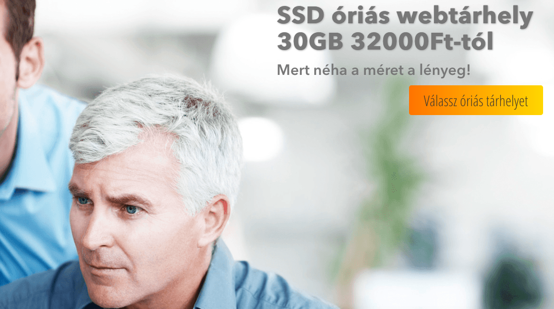 SSD webtárhelyek